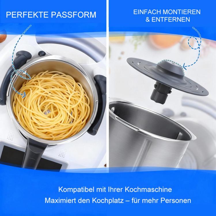 Piatto girevole di ricambio per robot da cucina Thermomix TM5 / TM6 / TM7, Bottom Mixing Turntable