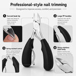 Tagliaunghie per paronichia, olecrano in acciaio inossidabile, tronchesino per unghie, Nail Clipper