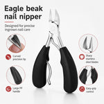 Tagliaunghie per paronichia, olecrano in acciaio inossidabile, tronchesino per unghie, Nail Clipper