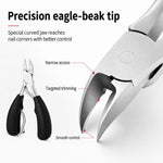 Tagliaunghie per paronichia, olecrano in acciaio inossidabile, tronchesino per unghie, Nail Clipper