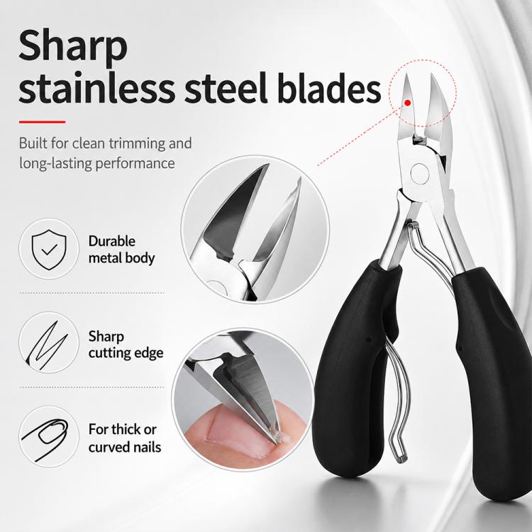 Tagliaunghie per paronichia, olecrano in acciaio inossidabile, tronchesino per unghie, Nail Clipper
