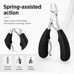 Tagliaunghie per paronichia, olecrano in acciaio inossidabile, tronchesino per unghie, Nail Clipper