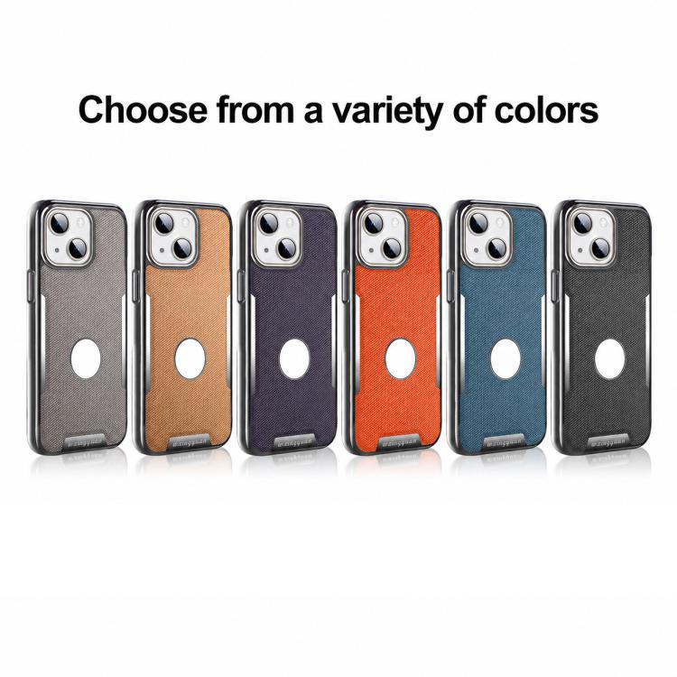 Custodia per telefono Armor Diamond Texture Anti-Impronta in PC + Pelle Vegana, For iPhone 14, For iPhone 14 Pro, For iPhone 14 Pro Max, For iPhone 13 Pro Max