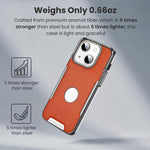 Custodia per telefono Armor Diamond Texture Anti-Impronta in PC + Pelle Vegana, For iPhone 14, For iPhone 14 Pro, For iPhone 14 Pro Max, For iPhone 13 Pro Max