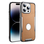 Custodia per telefono Armor Diamond Texture Anti-Impronta in PC + Pelle Vegana, For iPhone 14, For iPhone 14 Pro, For iPhone 14 Pro Max, For iPhone 13 Pro Max