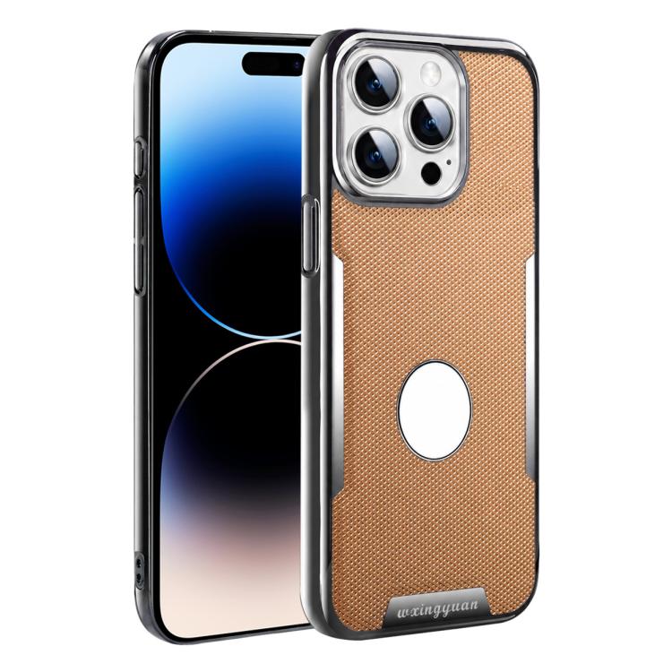 Custodia per telefono Armor Diamond Texture Anti-Impronta in PC + Pelle Vegana, For iPhone 14, For iPhone 14 Pro, For iPhone 14 Pro Max, For iPhone 13 Pro Max