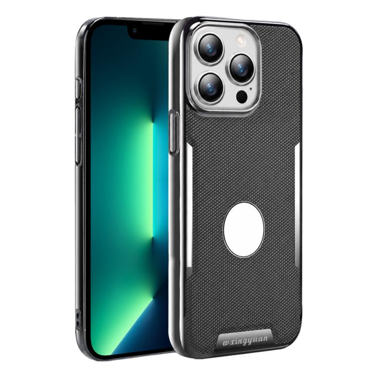 Custodia per telefono Armor Diamond Texture Anti-Impronta in PC + Pelle Vegana, For iPhone 14, For iPhone 14 Pro, For iPhone 14 Pro Max, For iPhone 13 Pro Max