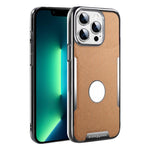 Custodia per telefono Armor Diamond Texture Anti-Impronta in PC + Pelle Vegana, For iPhone 14, For iPhone 14 Pro, For iPhone 14 Pro Max, For iPhone 13 Pro Max
