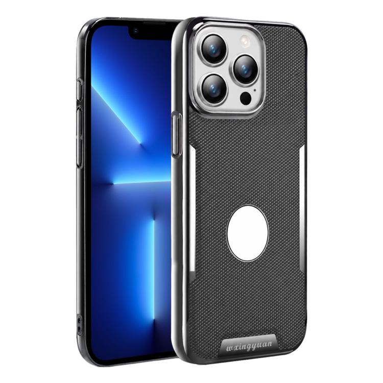 Custodia per telefono Armor Diamond Texture Anti-Impronta in PC + Pelle Vegana, For iPhone 13 Pro, For iPhone 13
