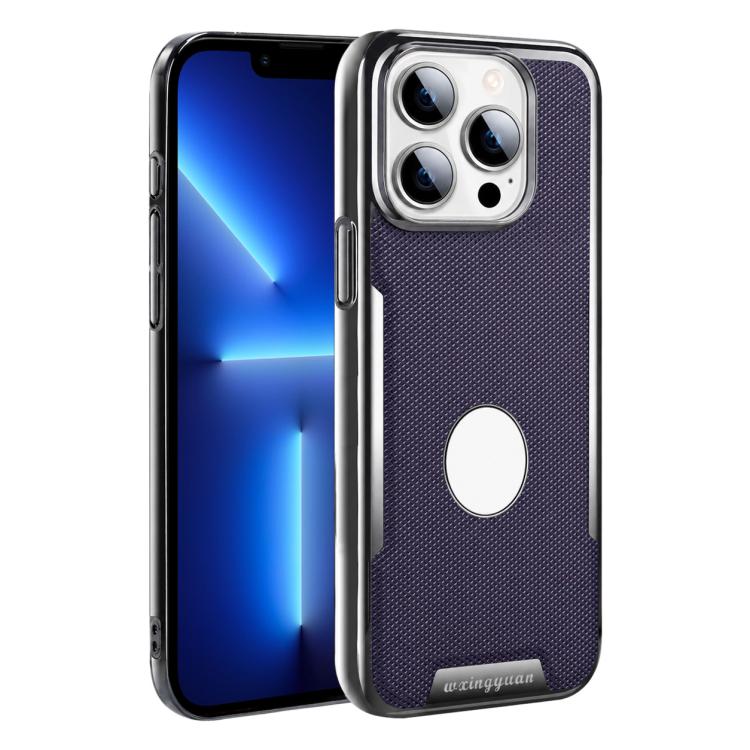 Custodia per telefono Armor Diamond Texture Anti-Impronta in PC + Pelle Vegana, For iPhone 13 Pro, For iPhone 13