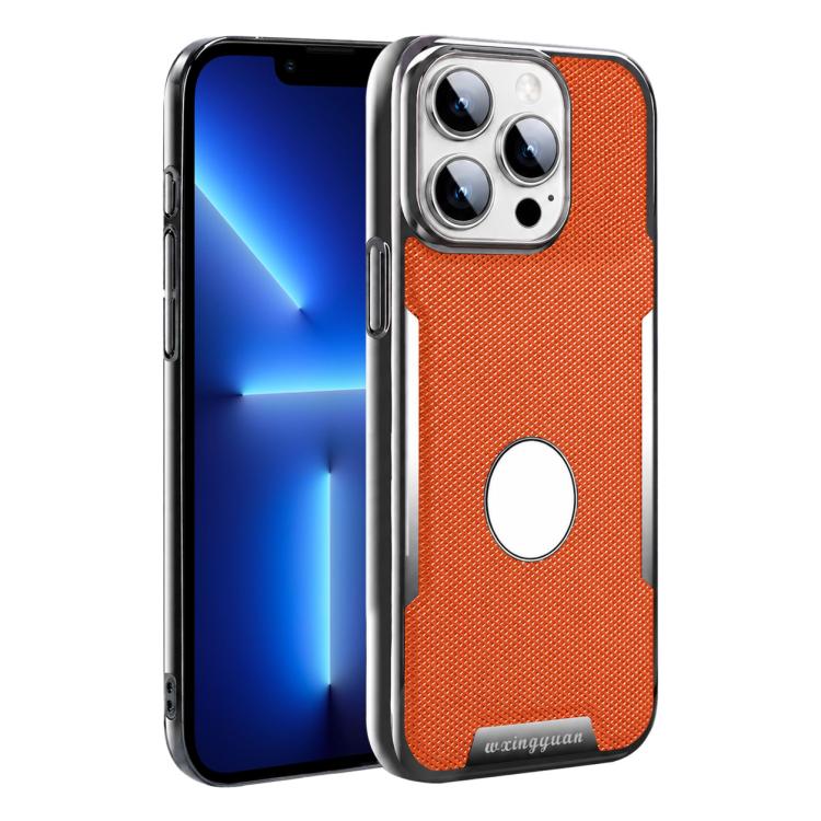 Custodia per telefono Armor Diamond Texture Anti-Impronta in PC + Pelle Vegana, For iPhone 13 Pro, For iPhone 13