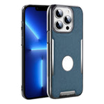 Custodia per telefono Armor Diamond Texture Anti-Impronta in PC + Pelle Vegana, For iPhone 13 Pro, For iPhone 13