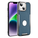 Custodia per telefono Armor Diamond Texture Anti-Impronta in PC + Pelle Vegana, For iPhone 17 Pro Max, For iPhone 15 Pro, For iPhone 15, For iPhone 14 Plus