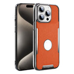 Custodia per telefono Armor Diamond Texture Anti-Impronta in PC + Pelle Vegana, For iPhone 17 Pro Max, For iPhone 15 Pro, For iPhone 15, For iPhone 14 Plus