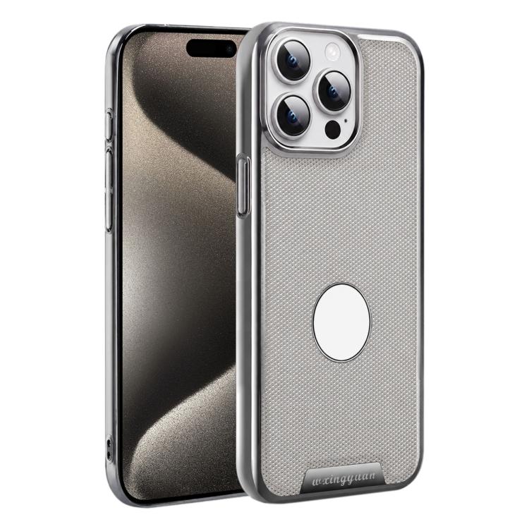 Custodia per telefono Armor Diamond Texture Anti-Impronta in PC + Pelle Vegana, For iPhone 17 Pro Max, For iPhone 15 Pro, For iPhone 15, For iPhone 14 Plus