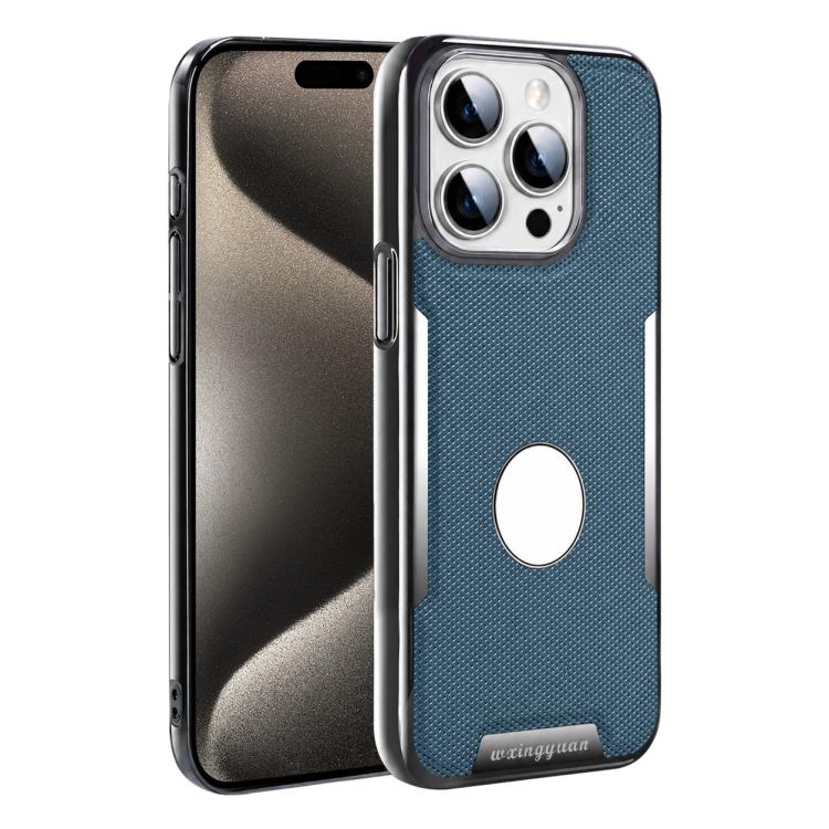 Custodia per telefono Armor Diamond Texture Anti-Impronta in PC + Pelle Vegana, For iPhone 17 Pro Max, For iPhone 15 Pro, For iPhone 15, For iPhone 14 Plus
