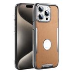 Custodia per telefono Armor Diamond Texture Anti-Impronta in PC + Pelle Vegana, For iPhone 17 Pro Max, For iPhone 15 Pro, For iPhone 15, For iPhone 14 Plus