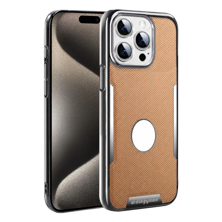 Custodia per telefono Armor Diamond Texture Anti-Impronta in PC + Pelle Vegana, For iPhone 17 Pro Max, For iPhone 15 Pro, For iPhone 15, For iPhone 14 Plus