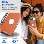 Custodia per telefono Armor Diamond Texture Anti-Impronta in PC + Pelle Vegana, For iPhone 17 Pro Max, For iPhone 15 Pro, For iPhone 15, For iPhone 14 Plus