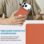 Custodia per telefono Armor Diamond Texture Anti-Impronta in PC + Pelle Vegana, For iPhone 17 Pro Max, For iPhone 15 Pro, For iPhone 15, For iPhone 14 Plus