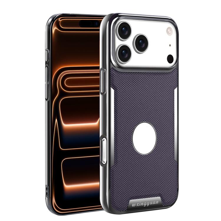 Custodia per telefono Armor Diamond Texture Anti-Impronta in PC + Pelle Vegana, For iPhone 17 Pro Max, For iPhone 15 Pro, For iPhone 15, For iPhone 14 Plus
