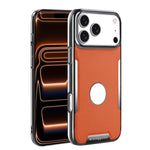 Custodia per telefono Armor Diamond Texture Anti-Impronta in PC + Pelle Vegana, For iPhone 17 Pro Max, For iPhone 15 Pro, For iPhone 15, For iPhone 14 Plus