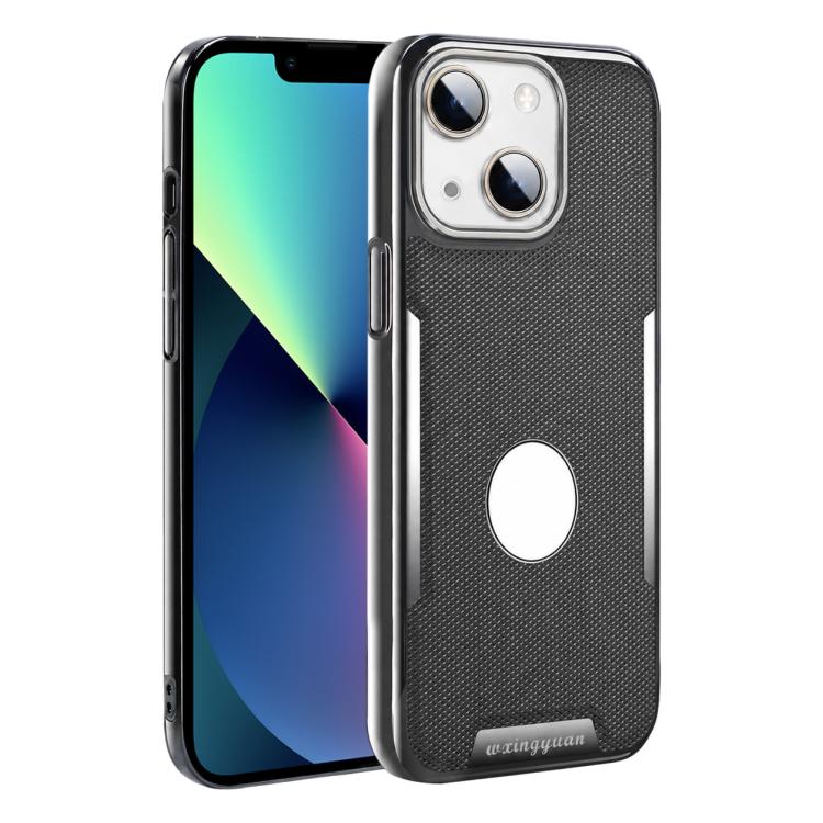 Custodia per telefono Armor Diamond Texture Anti-Impronta in PC + Pelle Vegana, For iPhone 13 Pro, For iPhone 13