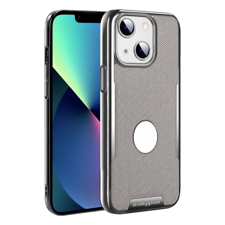 Custodia per telefono Armor Diamond Texture Anti-Impronta in PC + Pelle Vegana, For iPhone 13 Pro, For iPhone 13