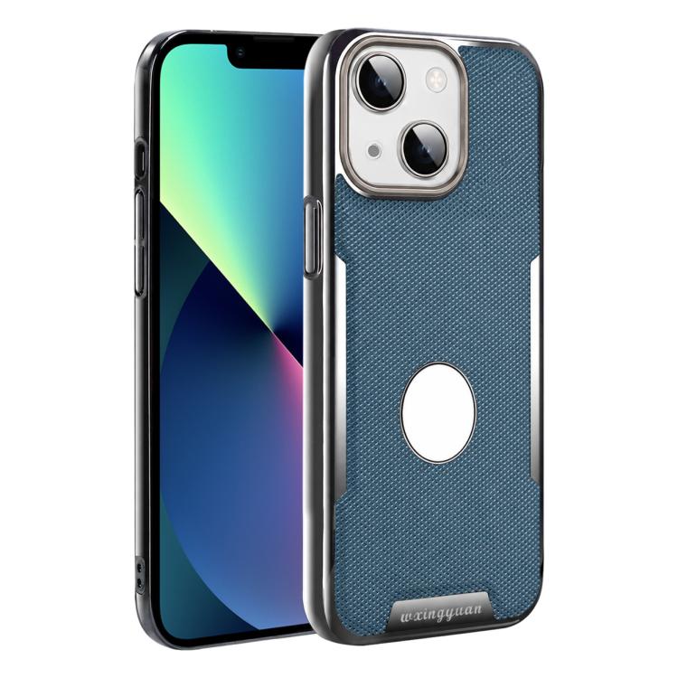 Custodia per telefono Armor Diamond Texture Anti-Impronta in PC + Pelle Vegana, For iPhone 13 Pro, For iPhone 13