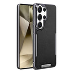 Custodia per telefono Armor Diamond Texture Anti-Impronta in PC + Pelle Vegana, For Galaxy S25 5G, For Galaxy S25 Ultra 5G, For Galaxy S24 Ultra 5G, For Galaxy S24 5G