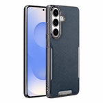 Custodia per telefono Armor Diamond Texture Anti-Impronta in PC + Pelle Vegana, For Galaxy S25 5G, For Galaxy S25 Ultra 5G, For Galaxy S24 Ultra 5G, For Galaxy S24 5G