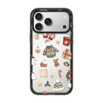 Custodia per telefono in acrilico TPU trasparente con stampa natalizia, For iPhone 17 Pro Max, For iPhone 17 Pro, For iPhone 17, For iPhone Air, For iPhone 16 Pro Max, For iPhone 16 Pro