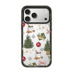 Custodia per telefono in acrilico TPU trasparente con stampa natalizia, For iPhone 17 Pro Max, For iPhone 17 Pro, For iPhone 17, For iPhone Air, For iPhone 16 Pro Max, For iPhone 16 Pro