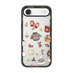 Custodia per telefono in acrilico TPU trasparente con stampa natalizia, For iPhone 17 Pro Max, For iPhone 17 Pro, For iPhone 17, For iPhone Air, For iPhone 16 Pro Max, For iPhone 16 Pro