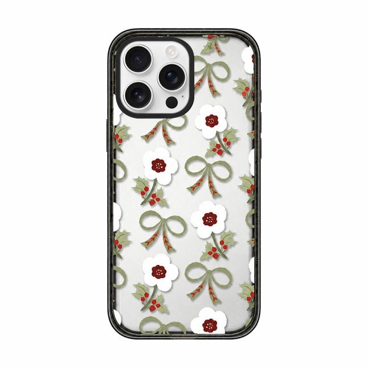 Custodia per telefono in acrilico TPU trasparente con stampa natalizia, For iPhone 17 Pro Max, For iPhone 17 Pro, For iPhone 17, For iPhone Air, For iPhone 16 Pro Max, For iPhone 16 Pro