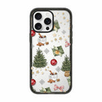 Custodia per telefono in acrilico TPU trasparente con stampa natalizia, For iPhone 17 Pro Max, For iPhone 17 Pro, For iPhone 17, For iPhone Air, For iPhone 16 Pro Max, For iPhone 16 Pro