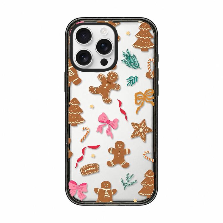 Custodia per telefono in acrilico TPU trasparente con stampa natalizia, For iPhone 16 Plus, For iPhone 16, For iPhone 15 Pro Max, For iPhone 15 Pro, For iPhone 15 Plus, For iPhone 15