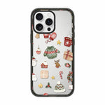 Custodia per telefono in acrilico TPU trasparente con stampa natalizia, For iPhone 16 Plus, For iPhone 16, For iPhone 15 Pro Max, For iPhone 15 Pro, For iPhone 15 Plus, For iPhone 15