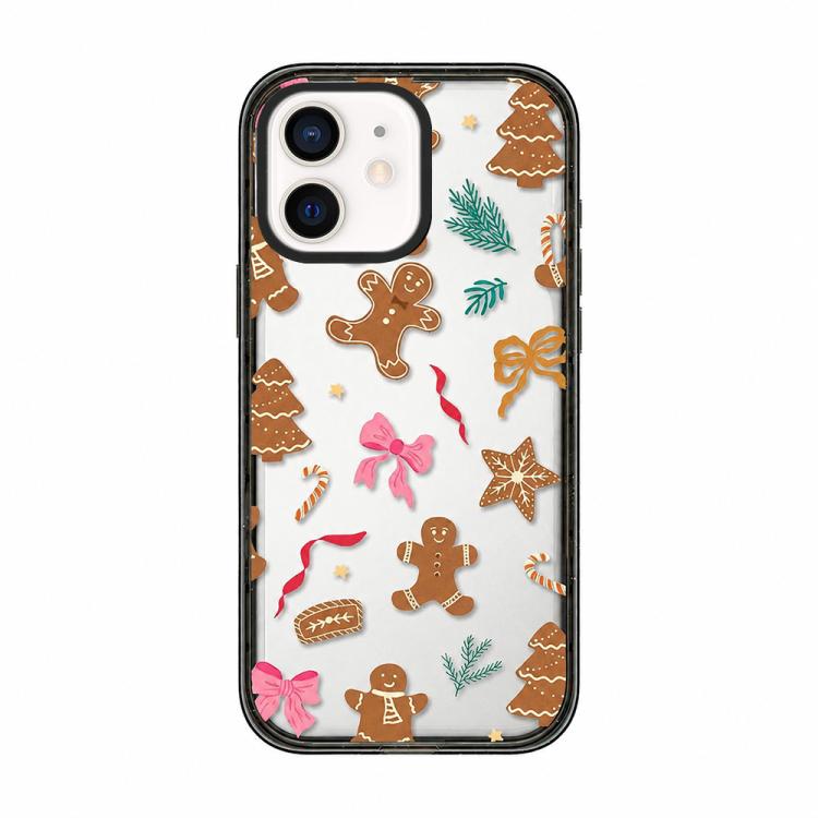 Custodia per telefono in acrilico TPU trasparente con stampa natalizia, For iPhone 13, For iPhone 12, For iPhone 12 Pro Max, For iPhone 12 Pro, For iPhone 11