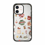 Custodia per telefono in acrilico TPU trasparente con stampa natalizia, For iPhone 13, For iPhone 12, For iPhone 12 Pro Max, For iPhone 12 Pro, For iPhone 11