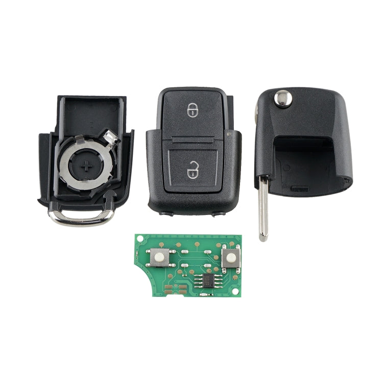 Chiave auto 1J0959753AG 48 Chip 434 Frequenza per Volkswagen 2 pulsanti, For Volkswagen