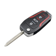Chiave per auto CWTWB1U345 63 Chip a frequenza singola 315 per Ford pieghevole a 4 pulsanti, For Ford