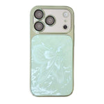 Custodia per telefono in policarbonato galvanizzato e vetro con motivo a farfalla., For iPhone 17 Pro Max, For iPhone 17 Pro, For iPhone 17, For iPhone 16 Pro Max