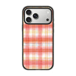 Custodia per telefono in acrilico TPU con motivo floreale a quadri in feltro, For iPhone 17 Pro Max, For iPhone 17 Pro, For iPhone 17, For iPhone Air, For iPhone 16 Pro Max, For iPhone 16 Pro