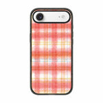 Custodia per telefono in acrilico TPU con motivo floreale a quadri in feltro, For iPhone 17 Pro Max, For iPhone 17 Pro, For iPhone 17, For iPhone Air, For iPhone 16 Pro Max, For iPhone 16 Pro