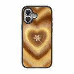 Custodia per telefono in acrilico TPU con motivo floreale a quadri in feltro, For iPhone 16 Plus, For iPhone 16, For iPhone 15 Pro Max, For iPhone 15 Pro, For iPhone 15 Plus, For iPhone 15