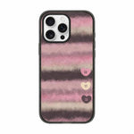 Custodia per telefono in acrilico TPU con motivo floreale a quadri in feltro, For iPhone 16 Plus, For iPhone 16, For iPhone 15 Pro Max, For iPhone 15 Pro, For iPhone 15 Plus, For iPhone 15