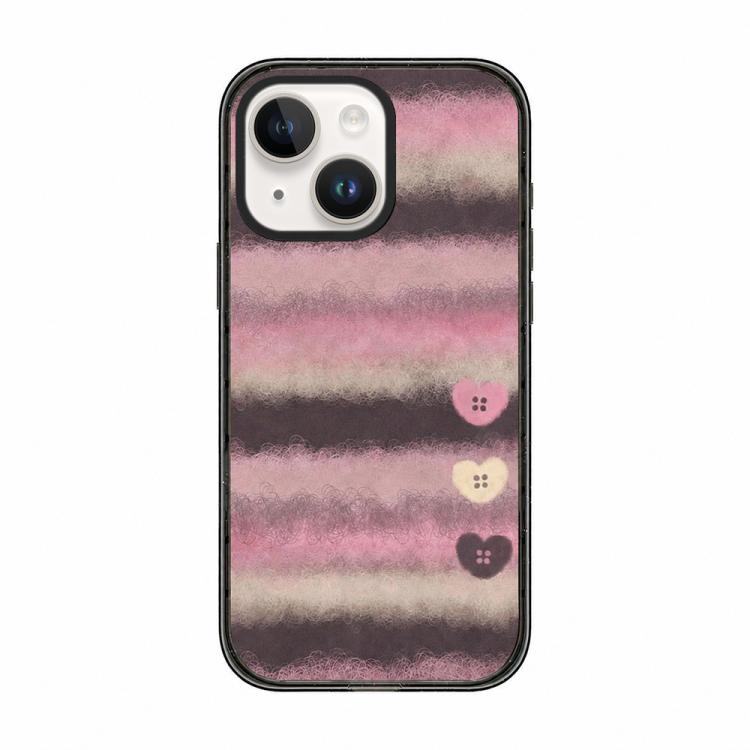 Custodia per telefono in acrilico TPU con motivo floreale a quadri in feltro, For iPhone 13, For iPhone 12, For iPhone 12 Pro Max, For iPhone 12 Pro, For iPhone 11