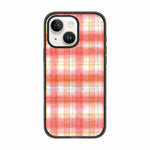 Custodia per telefono in acrilico TPU con motivo floreale a quadri in feltro, For iPhone 13, For iPhone 12, For iPhone 12 Pro Max, For iPhone 12 Pro, For iPhone 11