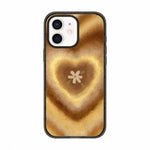 Custodia per telefono in acrilico TPU con motivo floreale a quadri in feltro, For iPhone 13, For iPhone 12, For iPhone 12 Pro Max, For iPhone 12 Pro, For iPhone 11